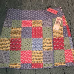 Vineyard vines patchwork skirt size 4 never worn
